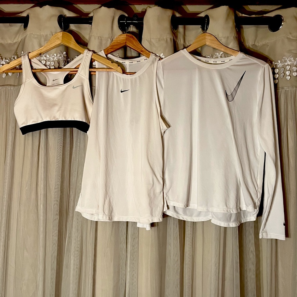 All white girls XL Nike lot